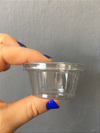 Pote Para Molho Molheira 30ml Cristal G695 Caixa Com 700conjuntos Galvanoteck