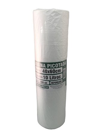 Bobina Picotada 40x60cm 10litros C/500 - (Reforcada) Wallpack
