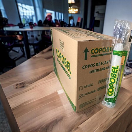 Copo Plastico 50ml Transparente Ps Caixa Com 5000 Copos Copobel