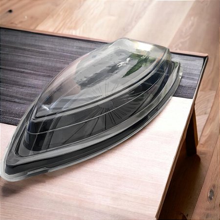 Barca Descartável Big Boat 41X21 Caixa c/40 Barcas Praticpack