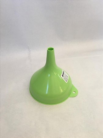 Funil Médio Plástico Verde (5113)