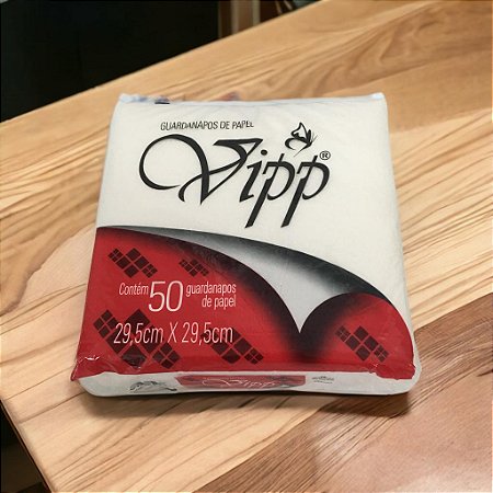 Guardanapo Grande 29,50 X 29,50 Pacote com 50unid Vipp