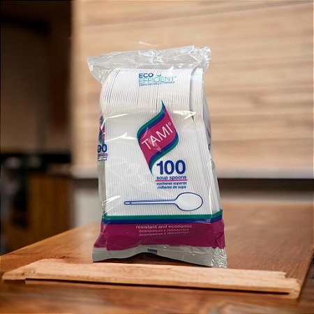 Colheres De Sopa Tami Pacote Com 100 Colheres Darnel