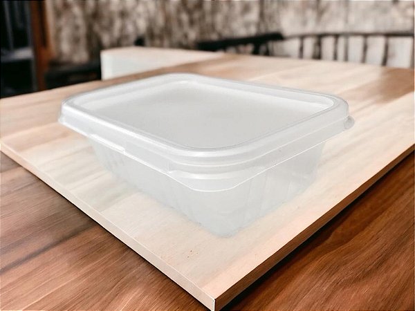 Pote Retangular Freezer E Microondas 250ml G313 Pp Caixa Com 200cj Galvanoteck