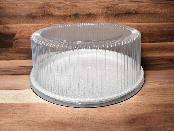 Bandeja Torta Grande Alta 2,5kg Branca G60ma Caixa Com 50cj Galvanoteck