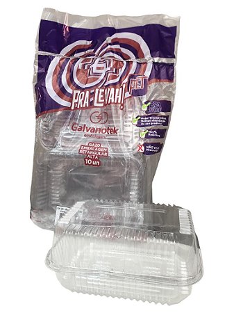 Leva Doce Alta Ga20 Sf Embalagem Multiuso Kit Com 10unid Galvanotek
