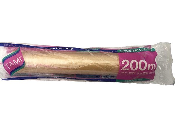 Rolo De Filme Pvc Wrap Refil 38cmx200m Darnel