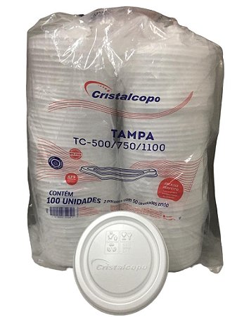 Tampa Marmiteiro Marmitex Marmita De Isopor Redonda Eps Mc 500ml Mc750ml Mc1100ml Fardo Com100unid