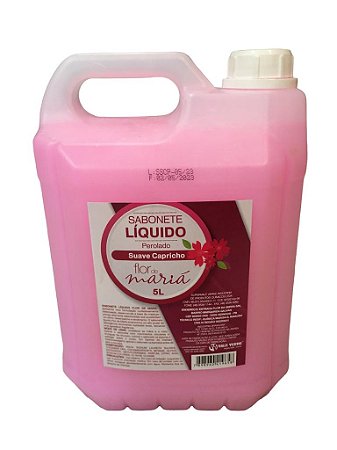 Sabonete Liquido Perolado Suave Capricho 5l Flor De Mariá