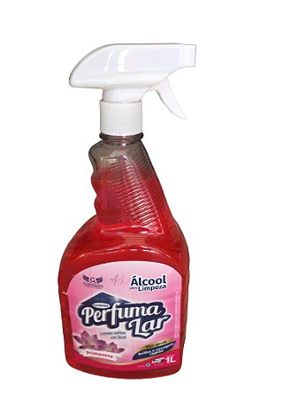 Limpador Multiuso Com Alcool Perfumado Primavera 1l Guimaraes