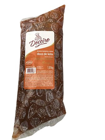 Recheio Forneavel Sabor Doce De Leite 1,01kg Unid Doceiro