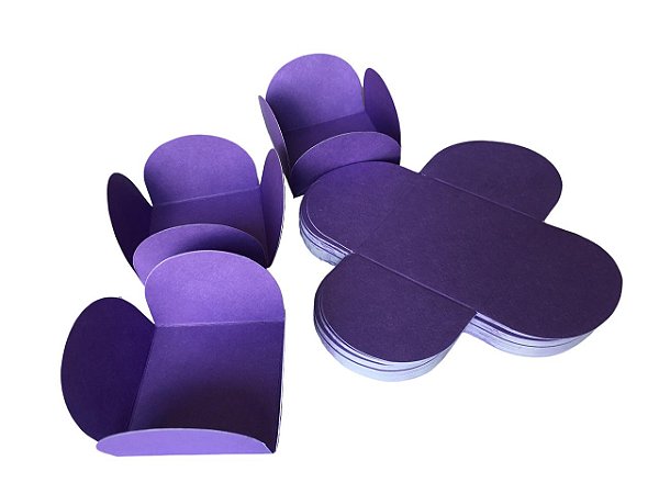 Forma Petala N4 Lilas Pacote Com 50 Unidades Curifest