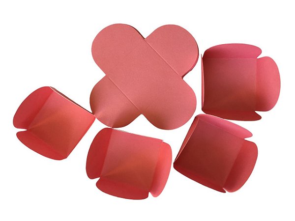 Forma Petala N4 Rosa Bebe Pacote Com 50 Unidades Curifest