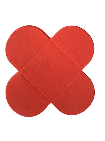 Forma Petala N4 Vermelho Pacote Com 50 Unidades Curifest