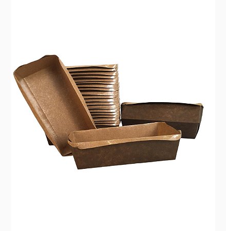 Forma De Papel Forneável Impermeavel N2 17 X 7 X5 Pct C/25unidades