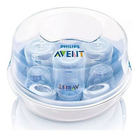 Esterilizador Mamadeira A Vapor De Microondas Philips Avent