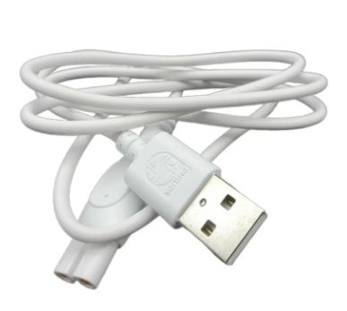 Cabo USB Carregador Philips BRL136, BRL146, BRL166 Original