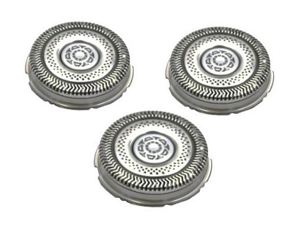 Kit Com 3 Lâminas SH90 P/ Barbeador Philips S9031 Original