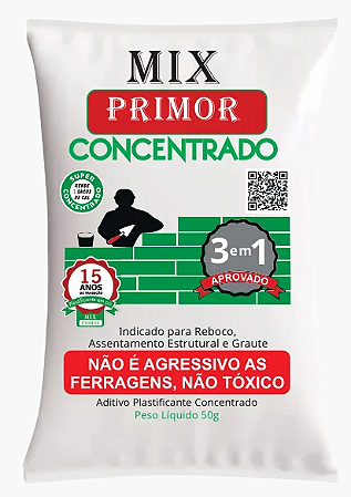 500 SC DE MIX PRIMOR CONCENTRADO PARA REBOCO