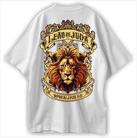 Camiseta Leão de Judá  Oversized