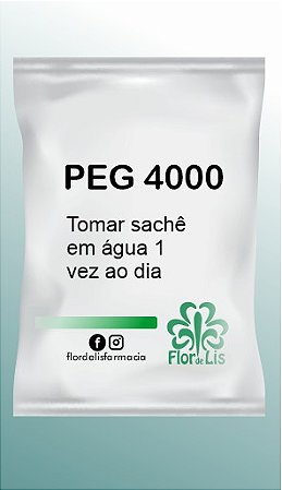 PEG 4000 5g 30un - Laxativo
