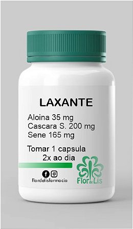 Laxante natural em Cápsulas