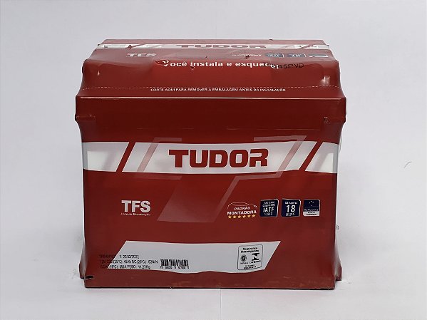 Bateria Tudor 45ah para carro - TFS45PVD