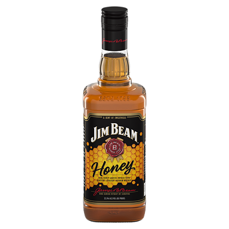 Jim Beam Honey - Licor de Bourbon Whiskey e Mel - 1000ml
