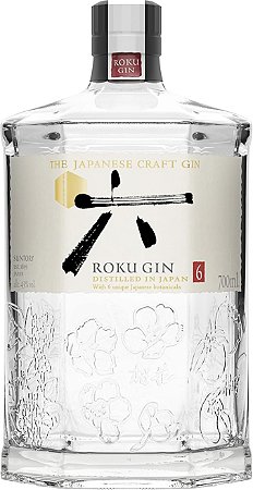 Gin Japonês Roku - 700ml