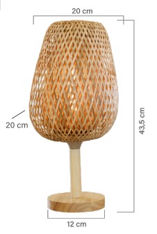 Abajur Palha Trançada 4