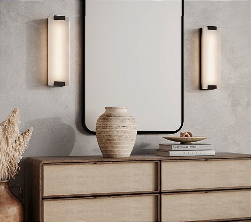 Arandela Marble Plate