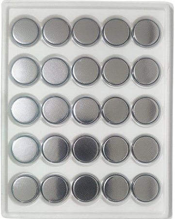 Bateria CR2032 3V - Cartela 25 Pçs - SP Power
