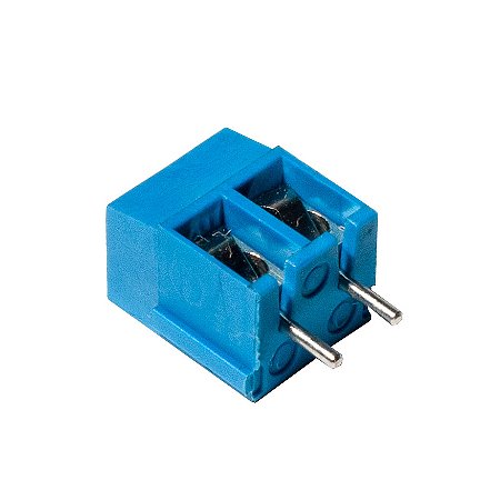 Borne Kre MX300 12,5MM - 2 Vias 5,0MM Azul   -  KIT 20 Unidades