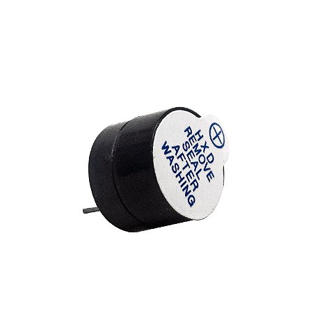 Buzzer Contínuo 12V Diam 12MM  - 10 Unidades