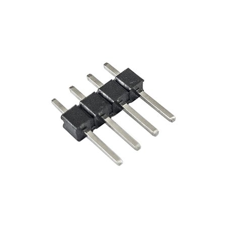 Barra de Pinos 1X04X180C Simples 2,54MM - Kit 100 unidades
