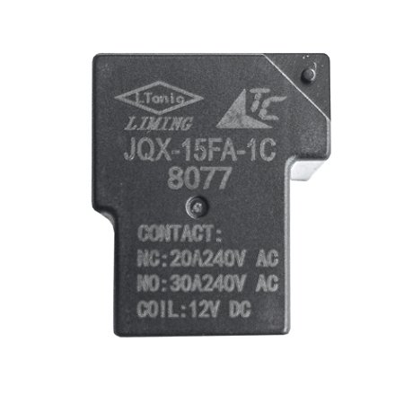 Relé T90 Preto 12V - 10 Unidades