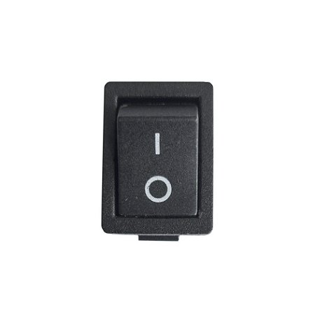 CHAVE GANGORRA KCD1-104 4T 250V PRETA - Kit 50 Unidades