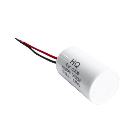 Capacitor de Partida 2 Fios 04UFX250V - Kit 10 Unidades