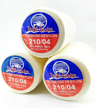 Fio Torcido para Redes- Rolo com 200g