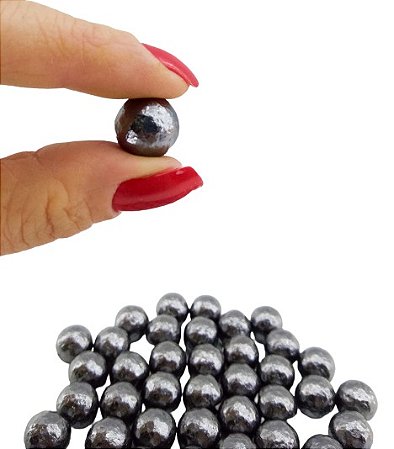 Balote Esférico C. 16 de Chumbo - Pacote de 1kg