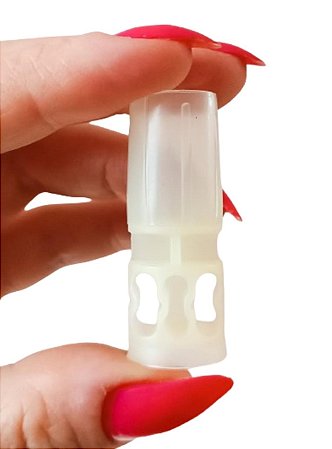 Bucha Plástica Amarela 20 - Pacote com 50 unidades