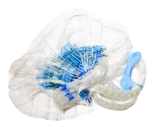 Tarrafa Fio 0,30 - Malha 1,2 entre nó - 12 Metros de Roda