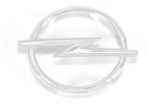 Opel Corsa D Rear Emblem – Original Opel Flash Lettering, Silver, 93191550, Spain OEM