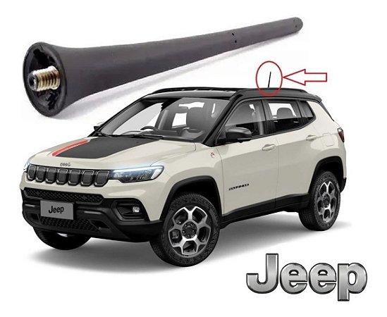 Haste antena de teto Jeep Renegade Compass 2020 Original 52068564 52008632