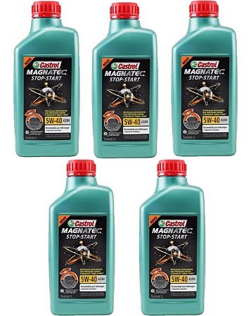 5 Lt Castrol 5w40 sintetico magnatec Stop Start A3/b4 502 00