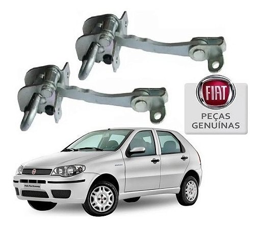 Par limitador de porta dianteira original Fiat Palio Siena 51803055 - Loja  de Peças para Carros na Web