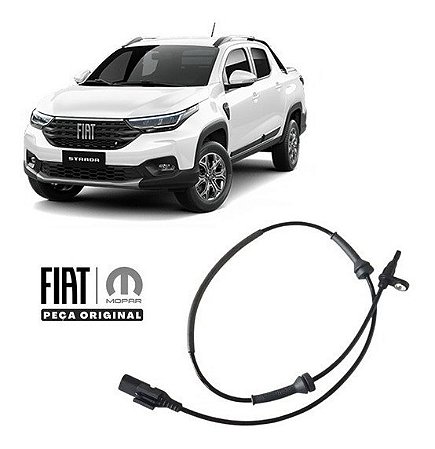 Sensor freio abs traseiro ld le Fiat Nova Strada 2020 2021 52128493