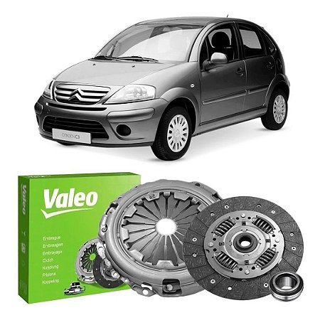 Kit embreagem Citroen C3 1.4 1.5 1.6 16v 2004 A 2015 Valeo