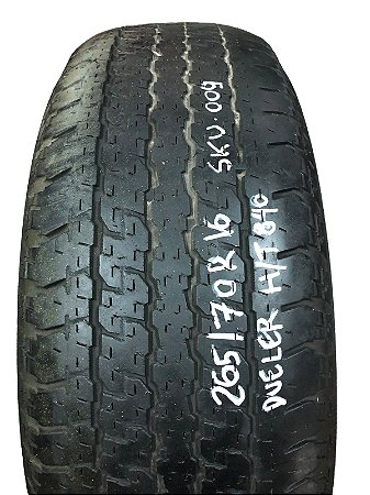 265/70R16 BRIDGESTONE DUELER HT 840 - SEMI NOVO