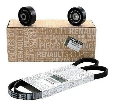Kit Correia Acessórios Sandero 1.0 16v Original 7701477533